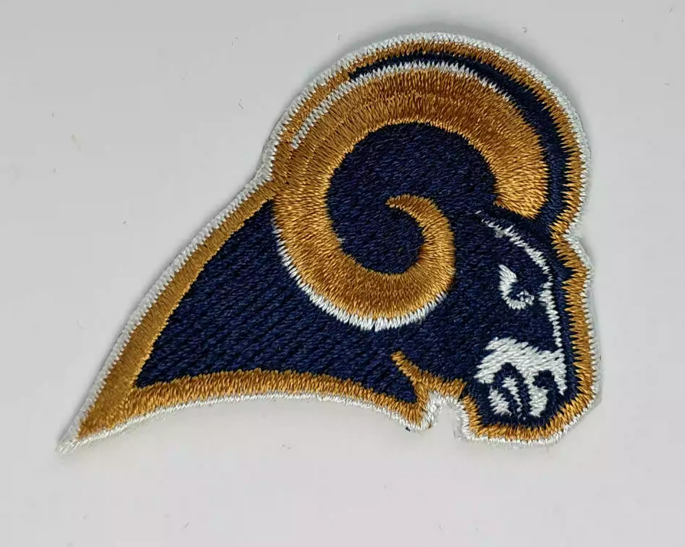 Los Angeles Rams Logo Iron-on Patch 5cmx5.5cm